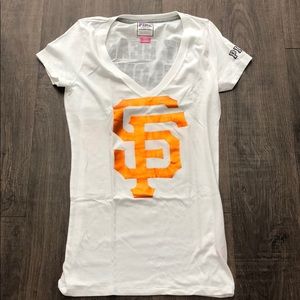 Pink San Francisco Giants T-shirt
